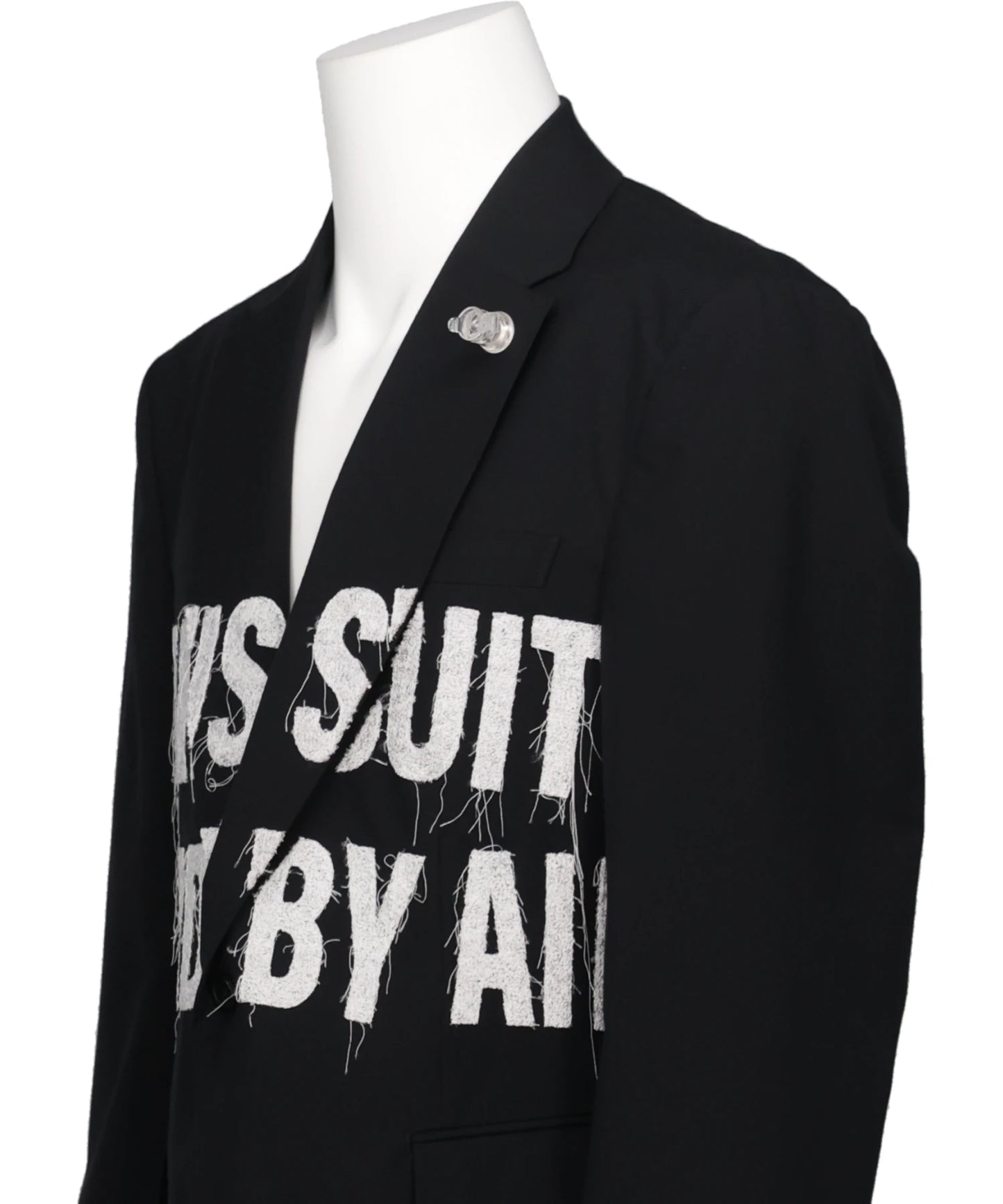 AIR YARN EMBROIDERY TAILORED JACKET
