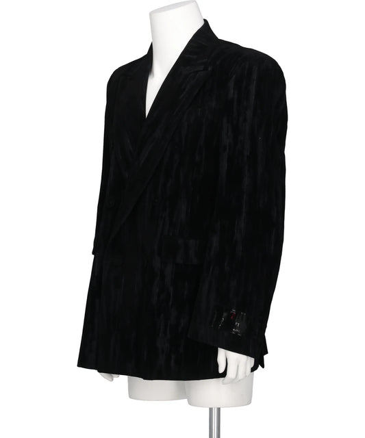 DUST FLOCKY DOUBLE TAILORED JACKET