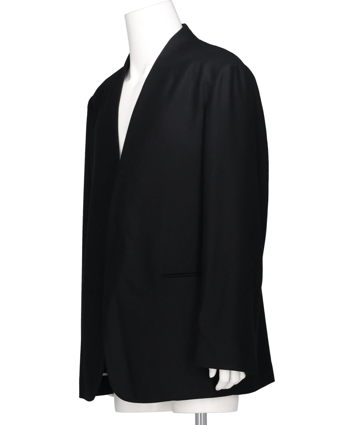 COLLARLESS JACKET