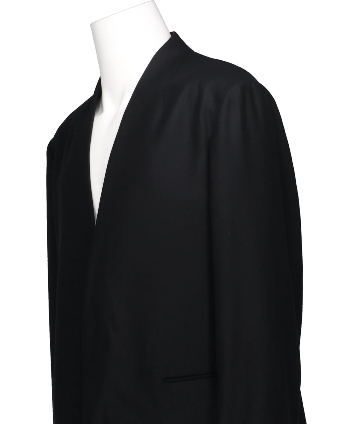 COLLARLESS JACKET