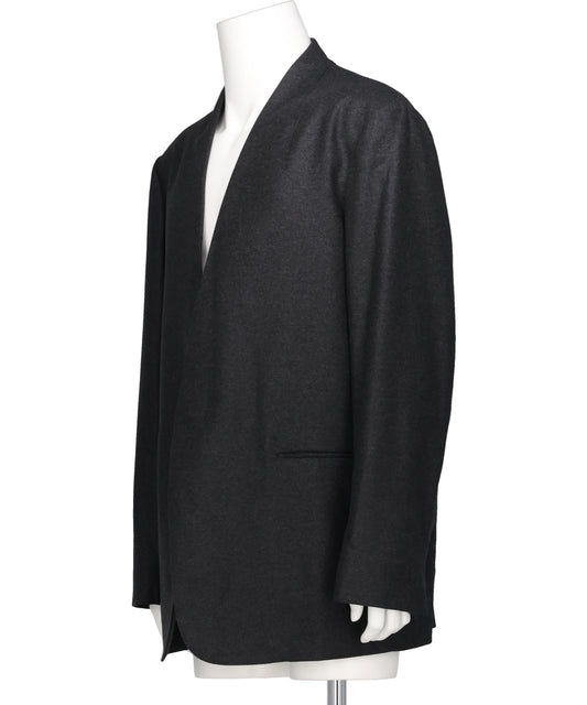COLLARLESS JACKET