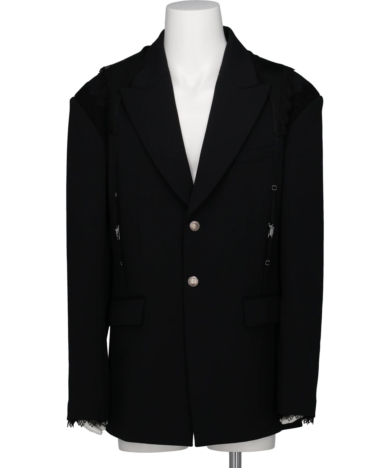 tanakadaisuke(タナァダイスケ) 2026AW GARTER COLLAR PEAKED LAPEL JACKET TD-25AW-JK52