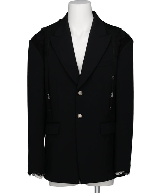 tanakadaisuke(タナァダイスケ) 2026AW GARTER COLLAR PEAKED LAPEL JACKET TD-25AW-JK52