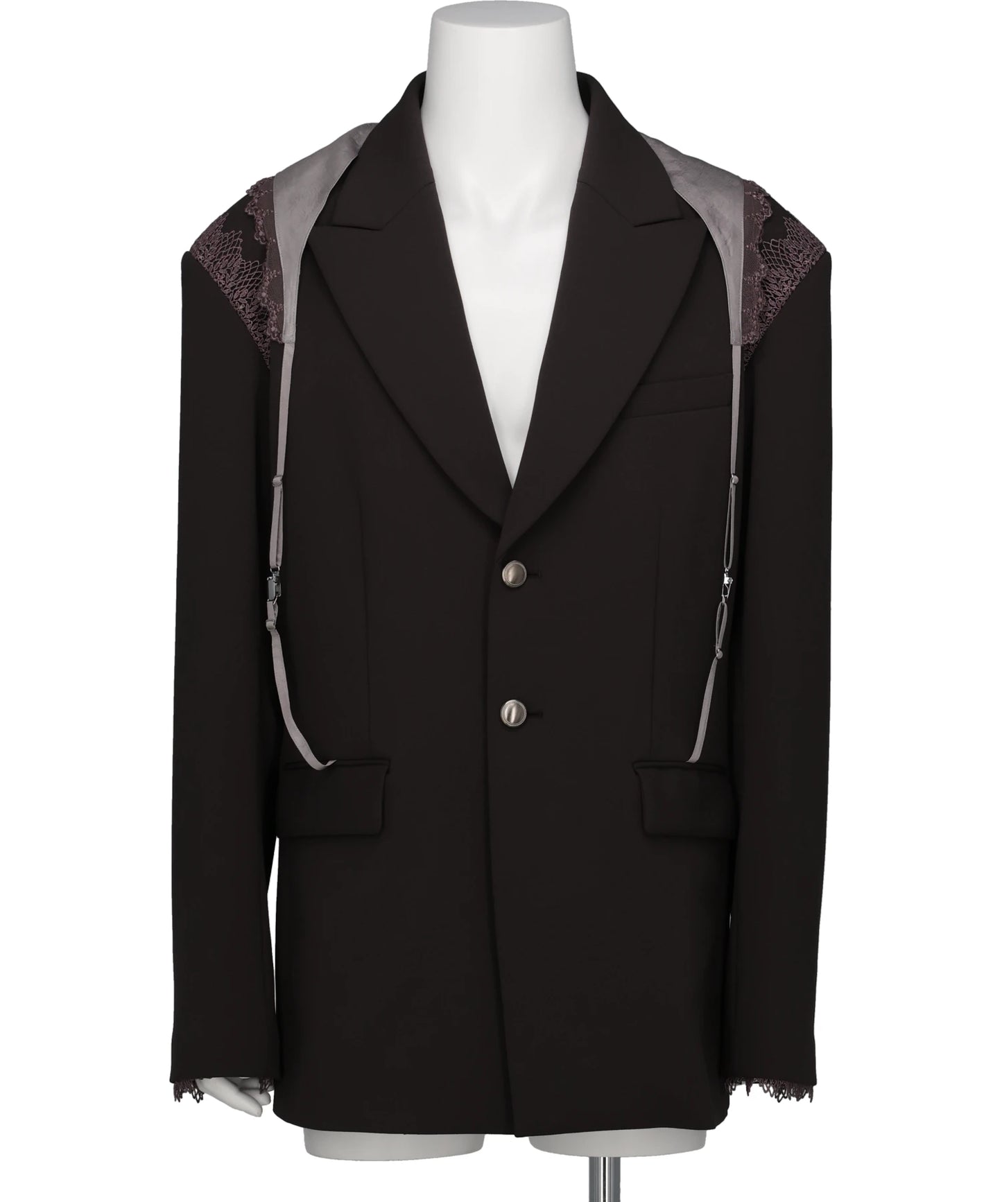 tanakadaisuke(タナカダイスケ) 2026AW GARTER COLLAR PEAKED LAPEL JACKET TD-25AW-JK52