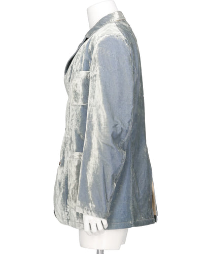 FARMER'S VELVET TAILORED JACKET