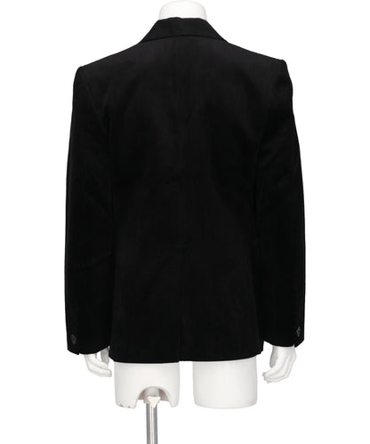 HAND-EMBROIDERED CORDUROY BLAZER