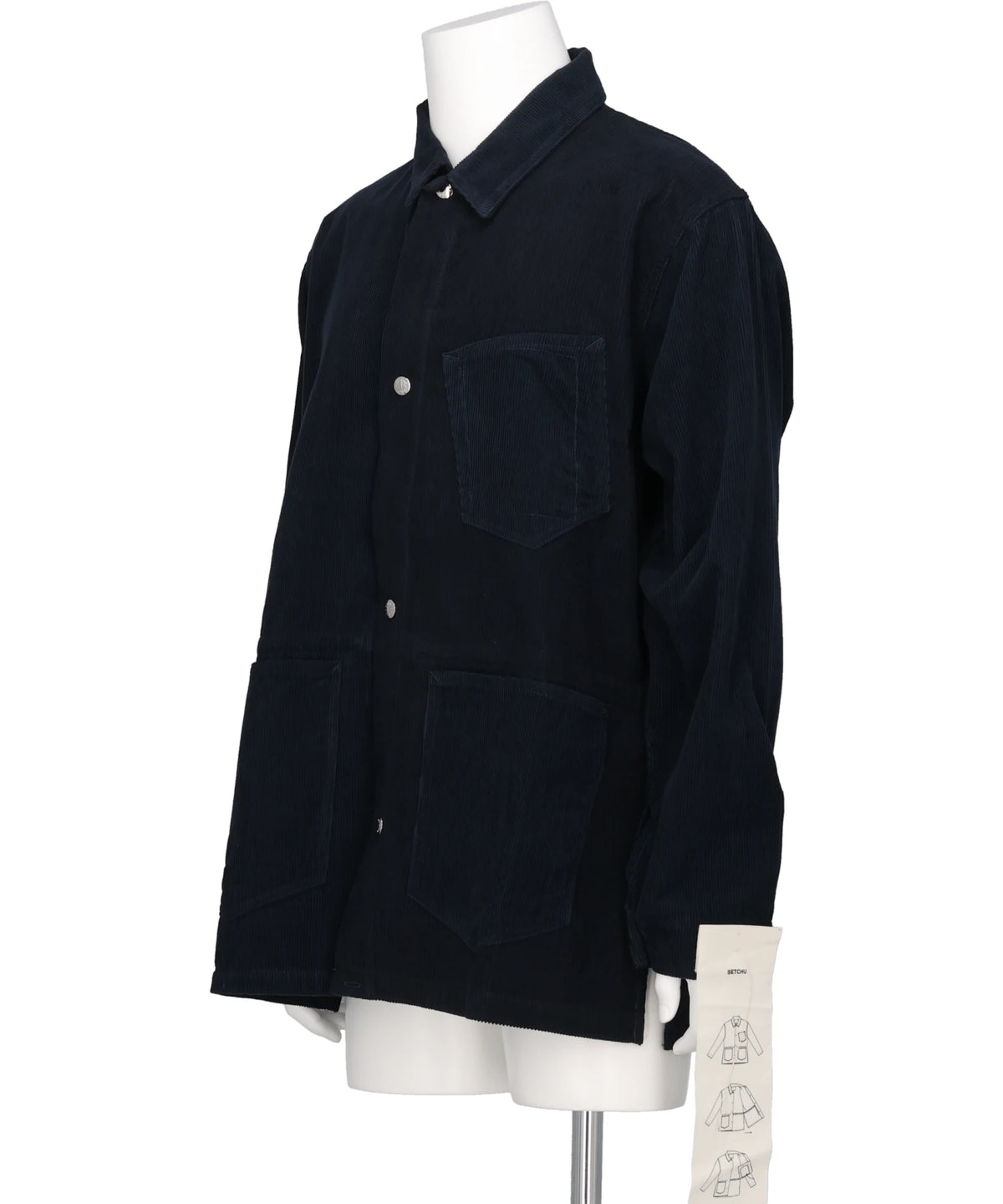 BORO WORK JACKET 2 PAPER CORDUROY