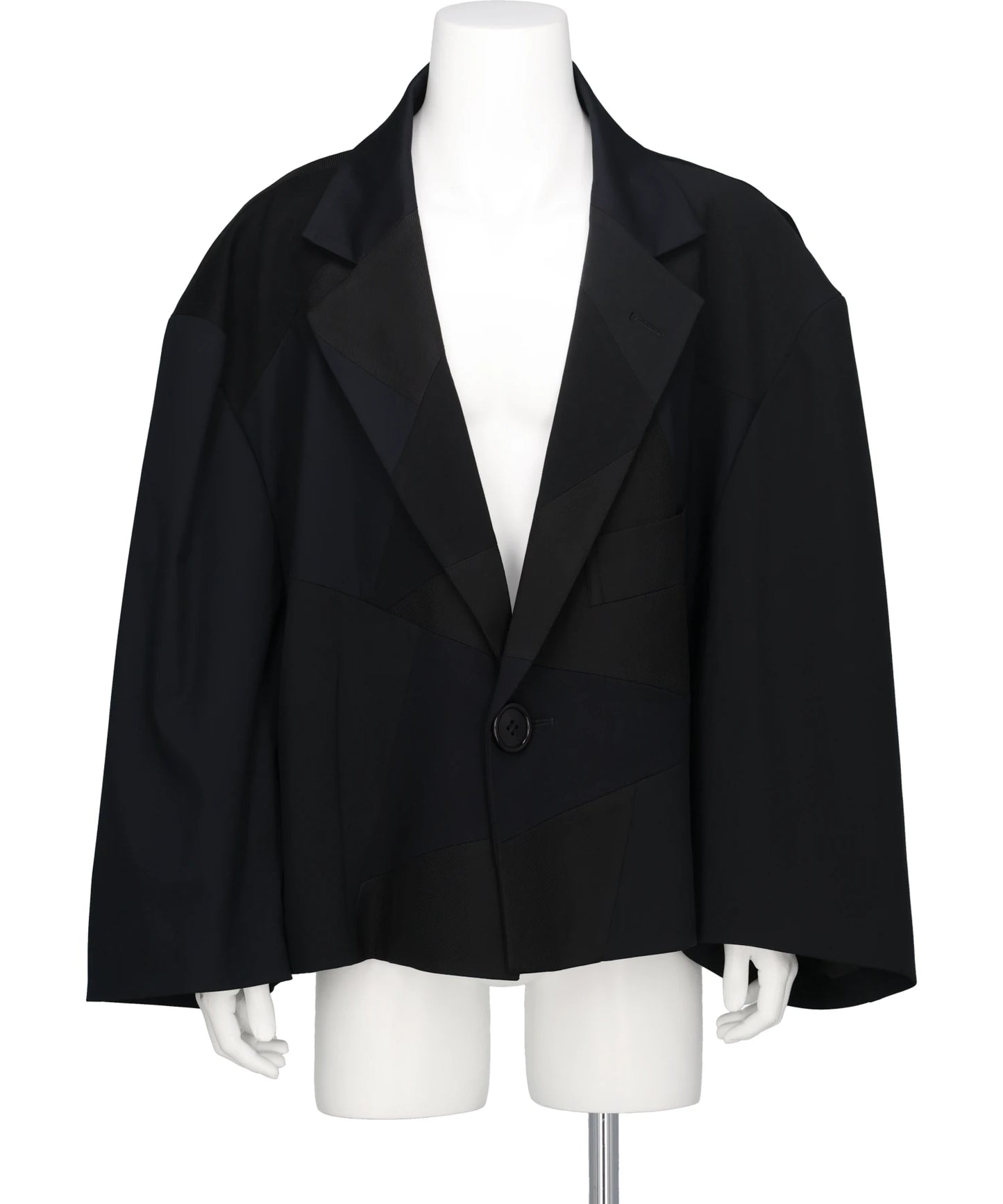 ZOOM PATCHWORK POLYESTER JACKET