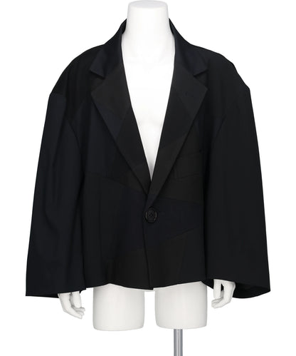 ZOOM PATCHWORK POLYESTER JACKET