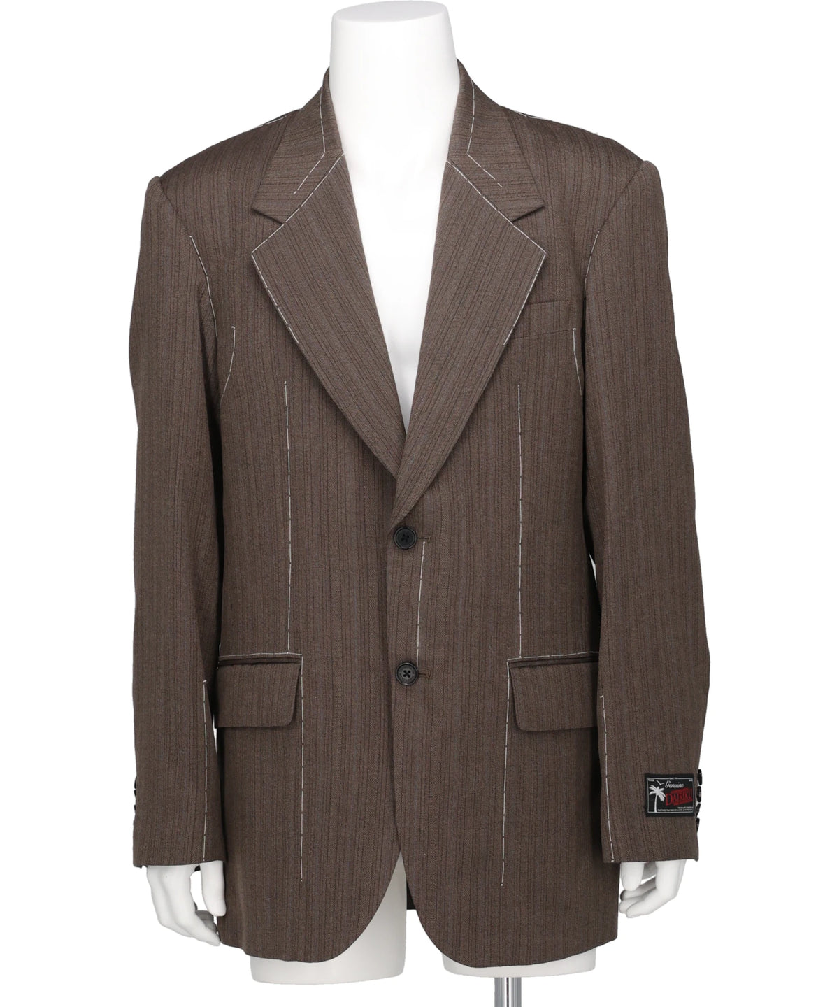 DAIRIKU（ダイリク）"JACK" STRIPE SINGLE TAILORED JACKET