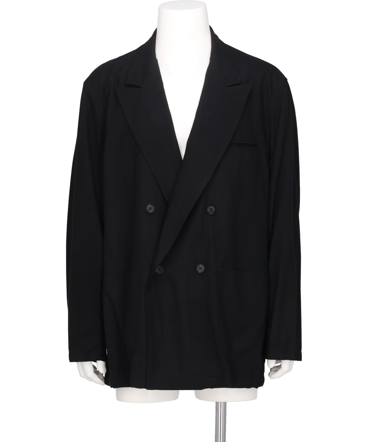 YOKE(ヨーク)RAYON POLYESTER BRUSHED TWILLRELAXED DOUBLE BREASTED BLEZER