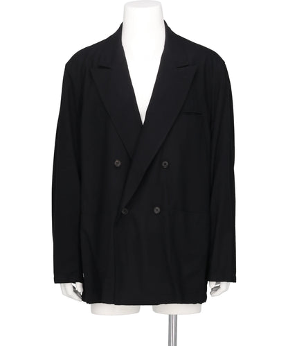 YOKE(ヨーク)RAYON POLYESTER BRUSHED TWILLRELAXED DOUBLE BREASTED BLEZER