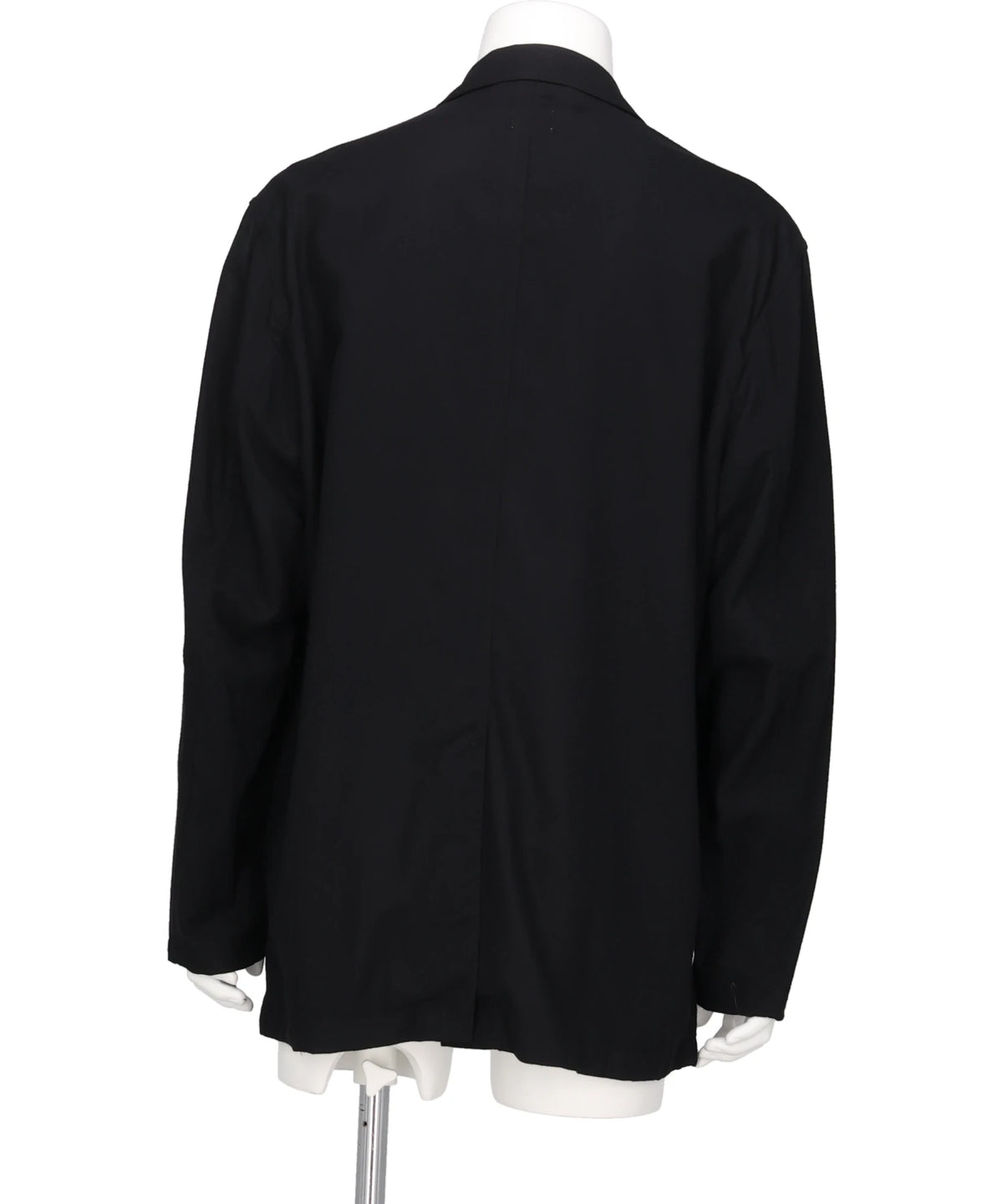 RAYON POLYESTER BRUSHED TWILL RELAXED DOUBLE BREASTED BLAZER