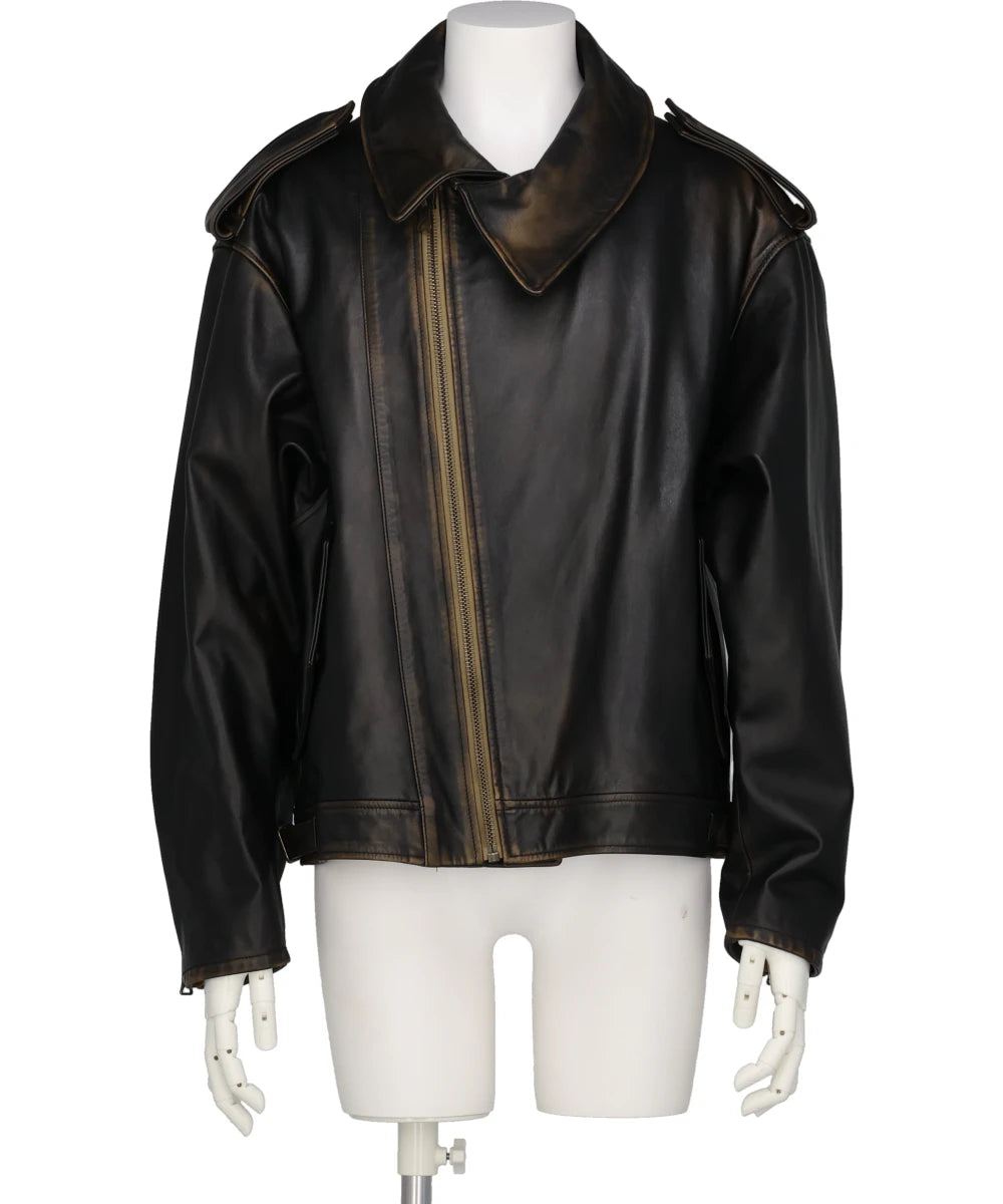 HORSE LEATHER RIDERS JACKET