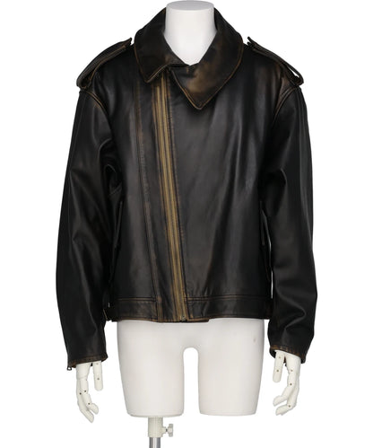 HORSE LEATHER RIDERS JACKET
