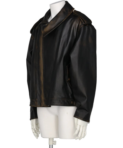HORSE LEATHER RIDERS JACKET