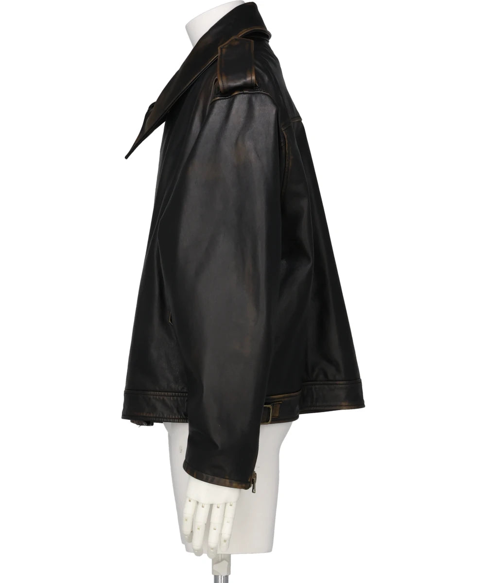 HORSE LEATHER RIDERS JACKET