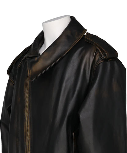 HORSE LEATHER RIDERS JACKET