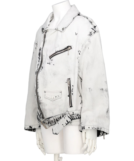 BLEACH W RIDERS BLOUSON