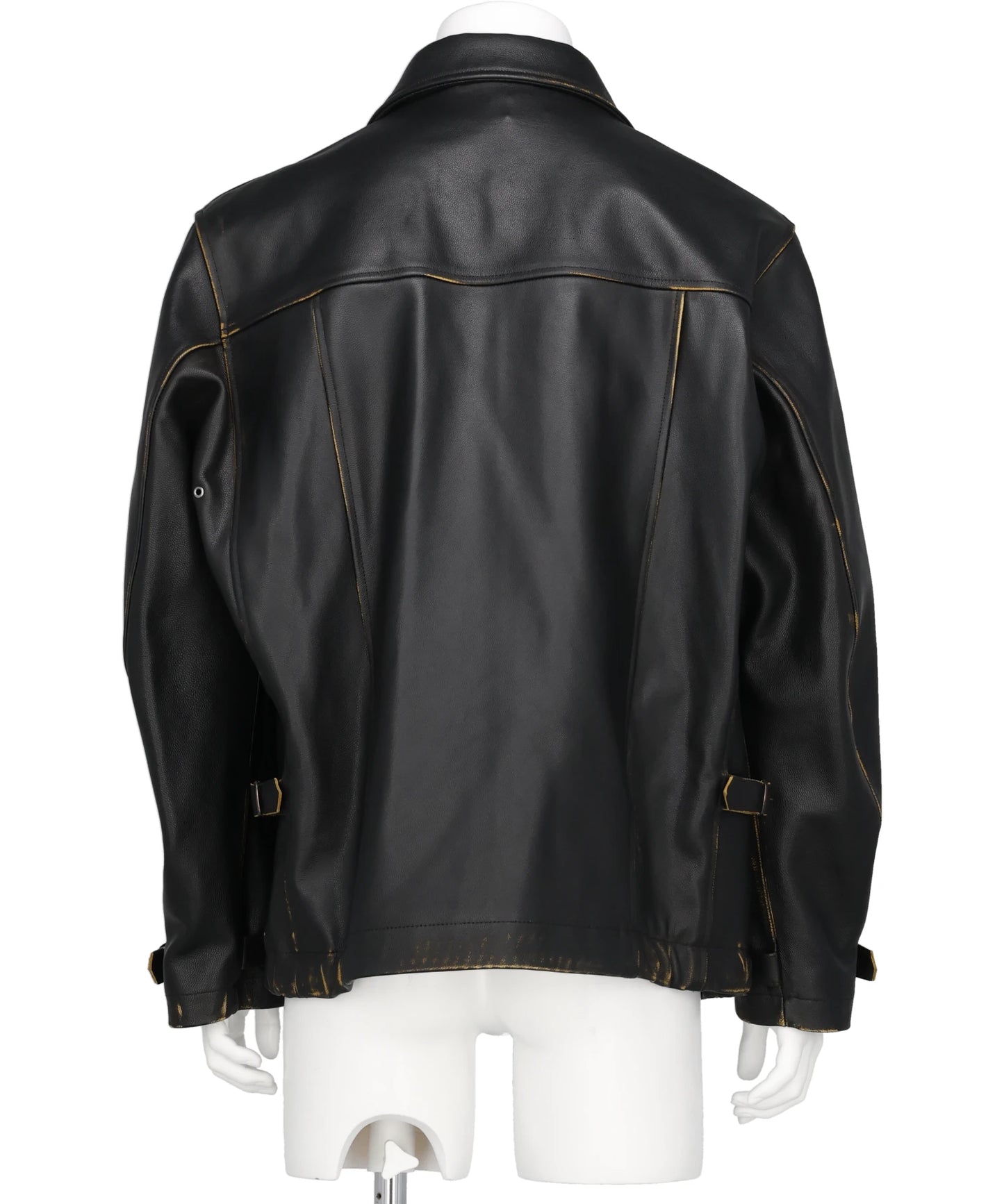 MILLITARY LEATHER FLIGHT JACKET
