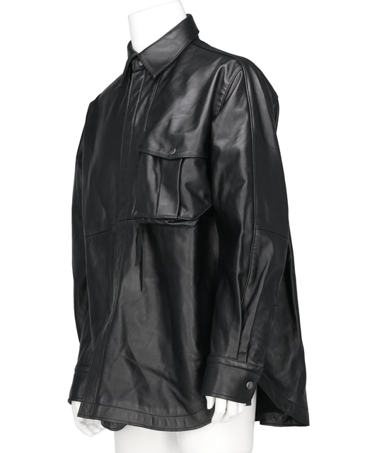 LEATHER PCS SHIRT