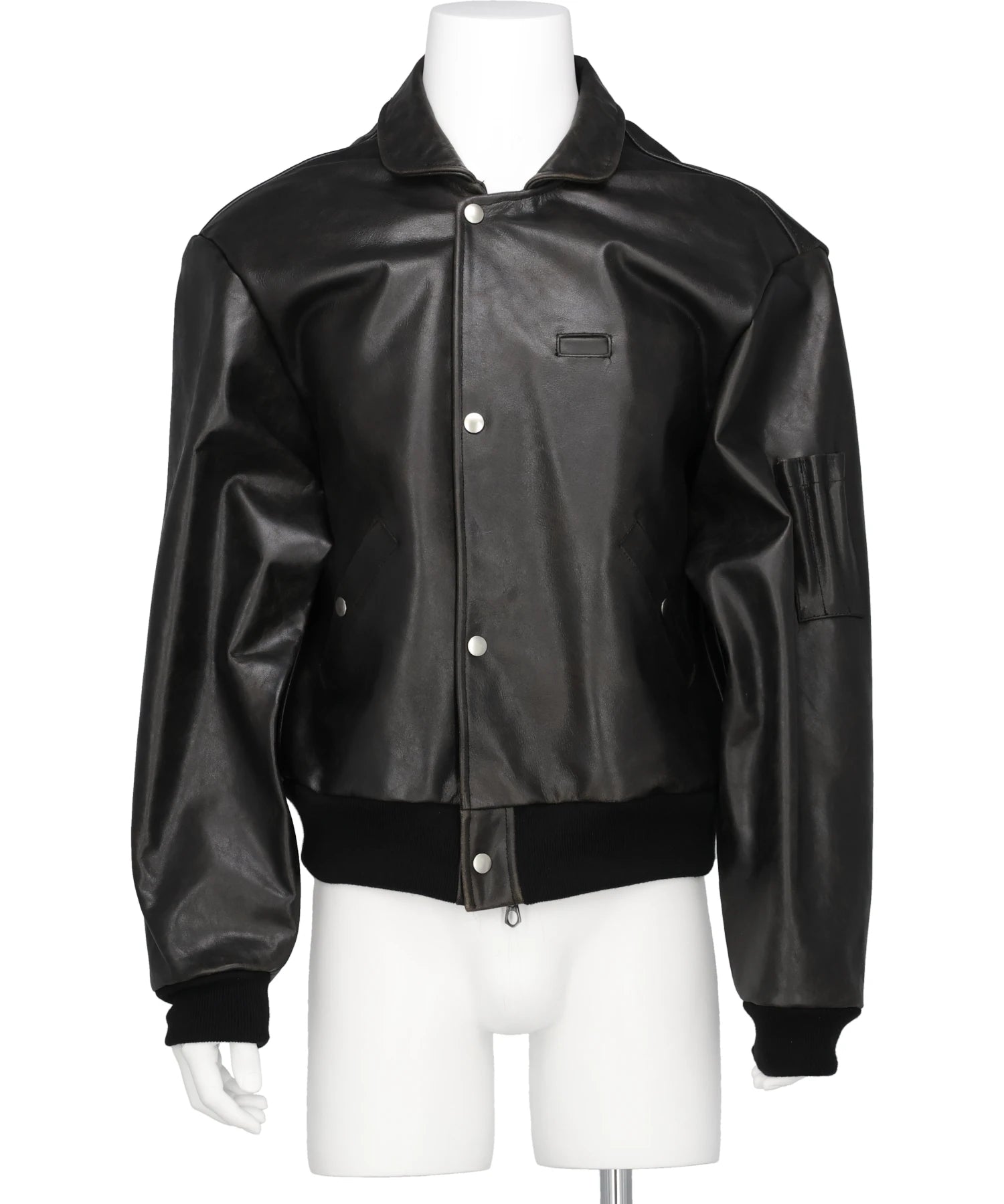 YOKE(ヨーク) 2026SS CRACKED LEATHER FLIGHT JACKET YK26SS01156B