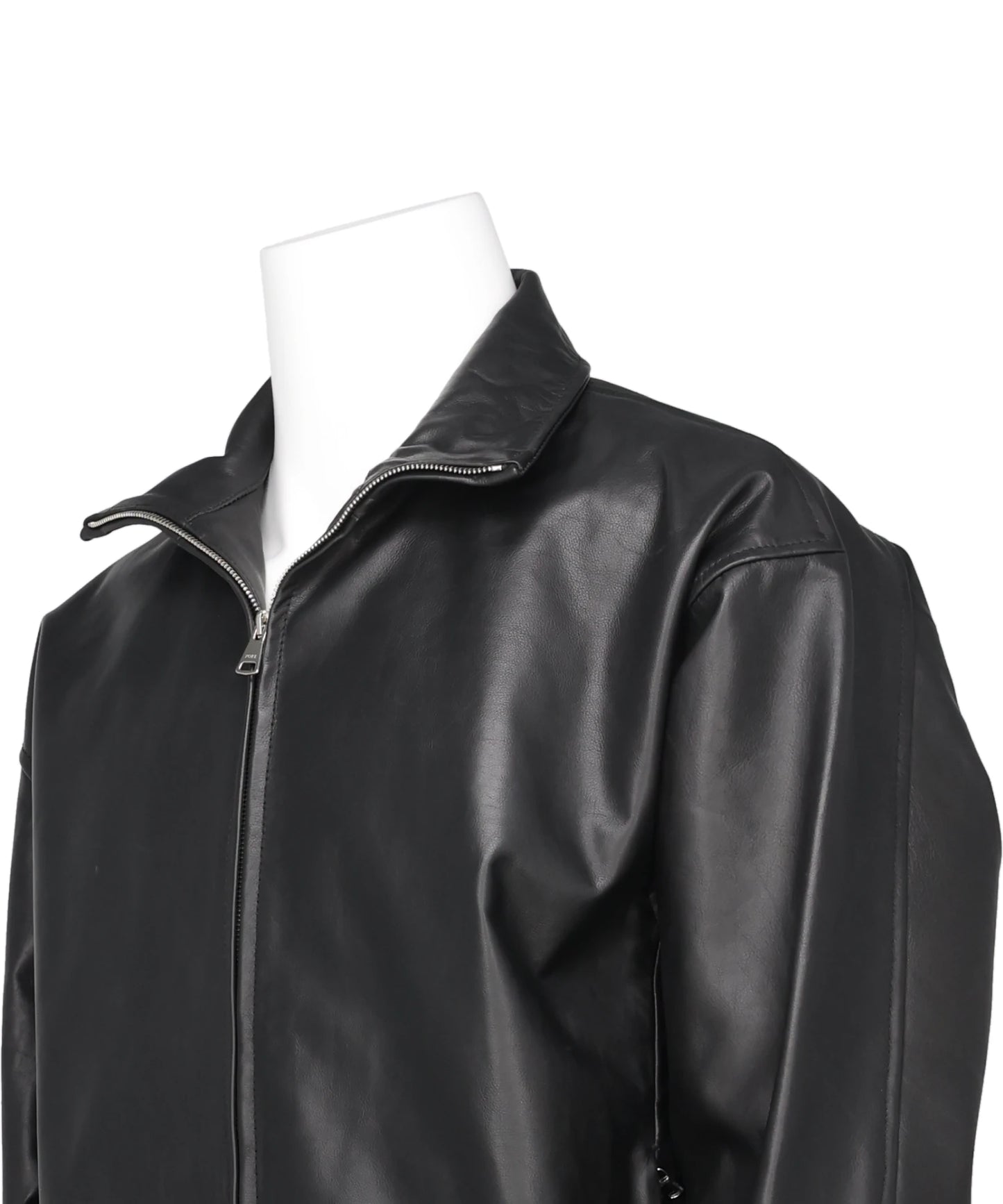 CARF LEATHER TRUCK JACKET