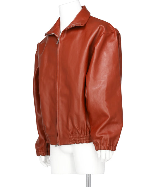 CARF LEATHER TRUCK JACKET