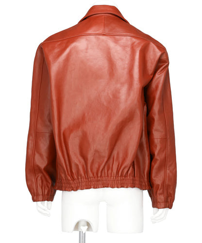 CARF LEATHER TRUCK JACKET