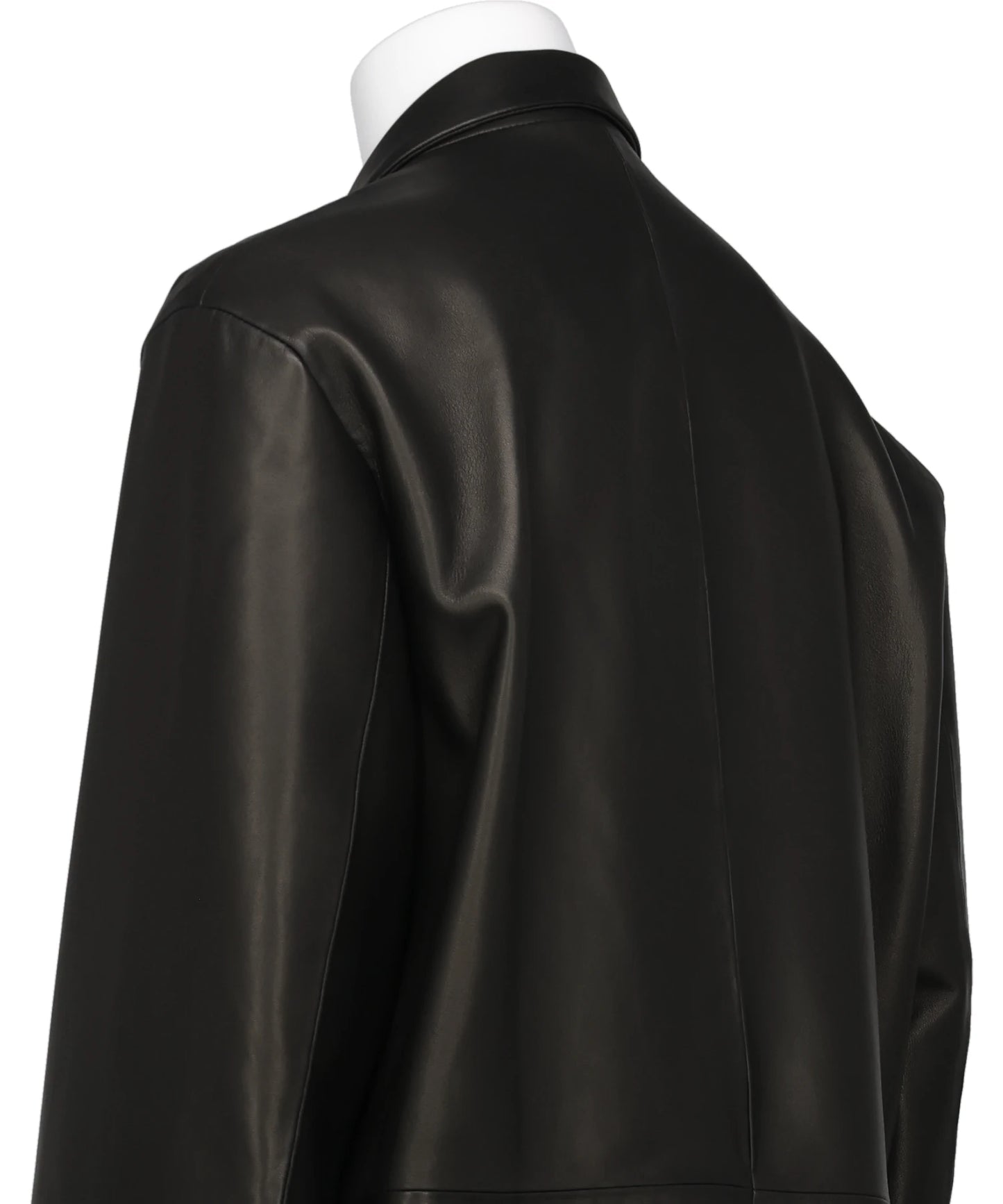 SHEEP LEATHER DOUBLE BRESTED BLEAZER