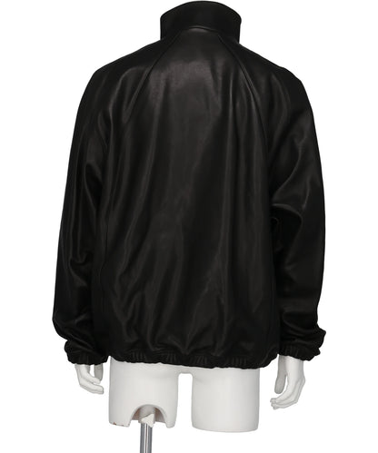 BASKETBALL SHOE POCKET LEATHER JACKET