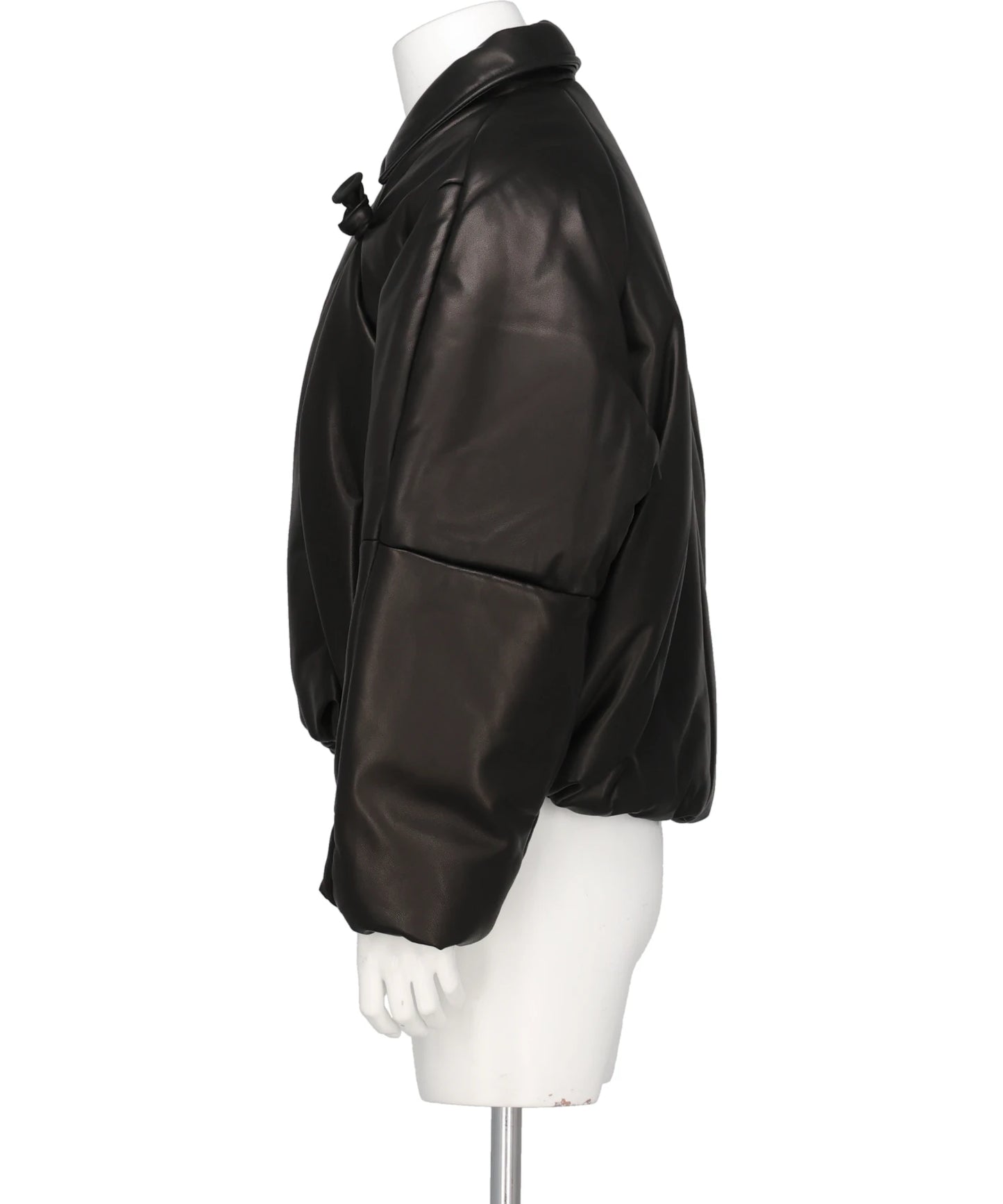 INFLATED BALLOON LEATHER JACKET