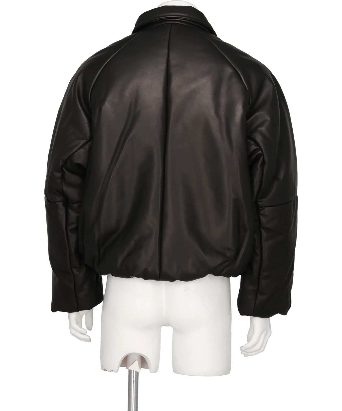 INFLATED BALLOON LEATHER JACKET