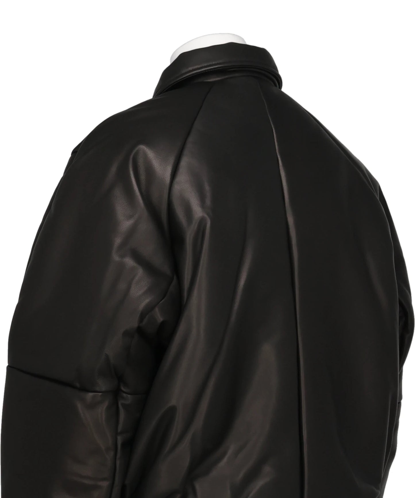 INFLATED BALLOON LEATHER JACKET