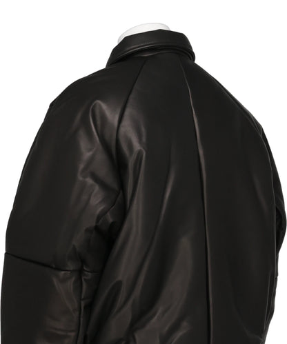 INFLATED BALLOON LEATHER JACKET