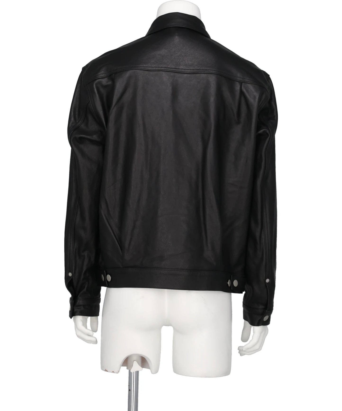 LEATHER TRUCKER JACKET