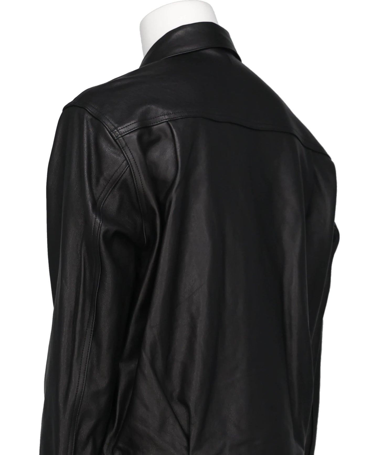 LEATHER TRUCKER JACKET