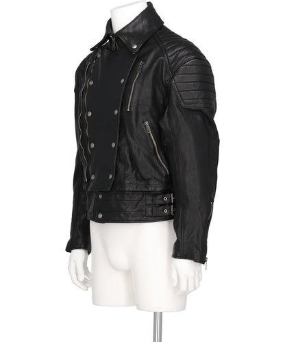 OVER ENGINEERING SHRINK RIDERS JACKET