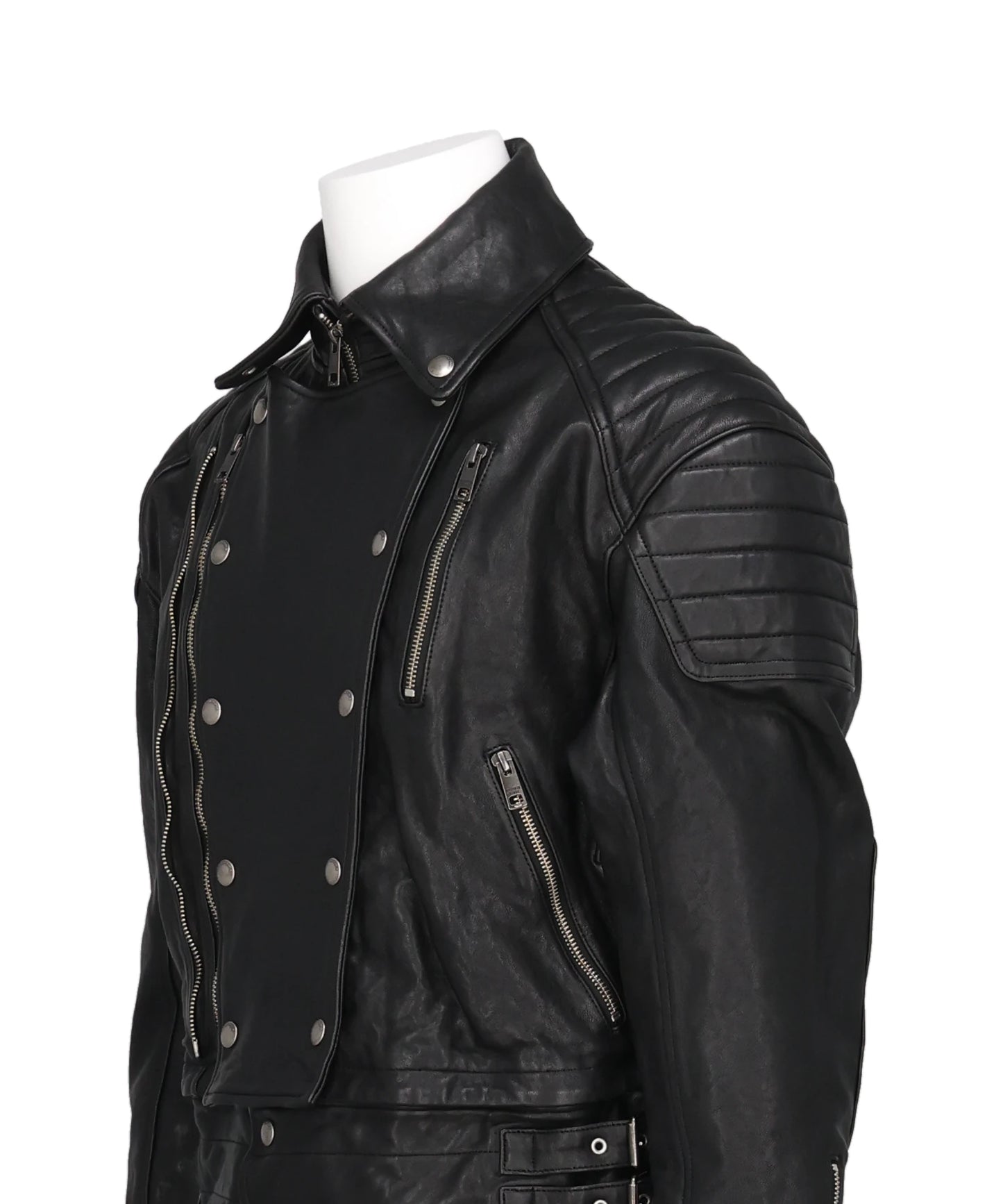OVER ENGINEERING SHRINK RIDERS JACKET