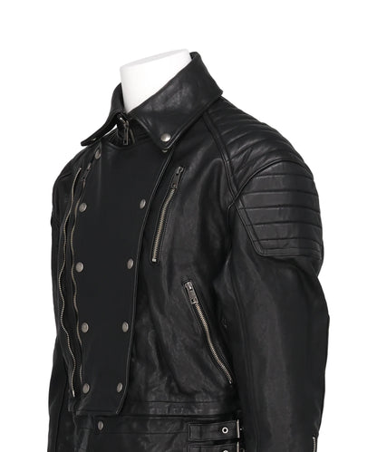 OVER ENGINEERING SHRINK RIDERS JACKET
