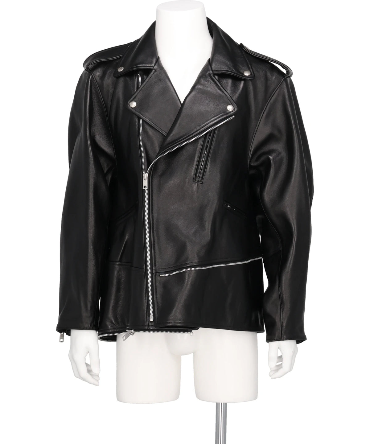 beautiful people(ビューティフルピープル)DOUBLE-END VINTAGE LEATHER GT RIDERS JACKET