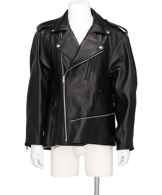 beautiful people(ビューティフルピープル)DOUBLE-END VINTAGE LEATHER GT RIDERS JACKET