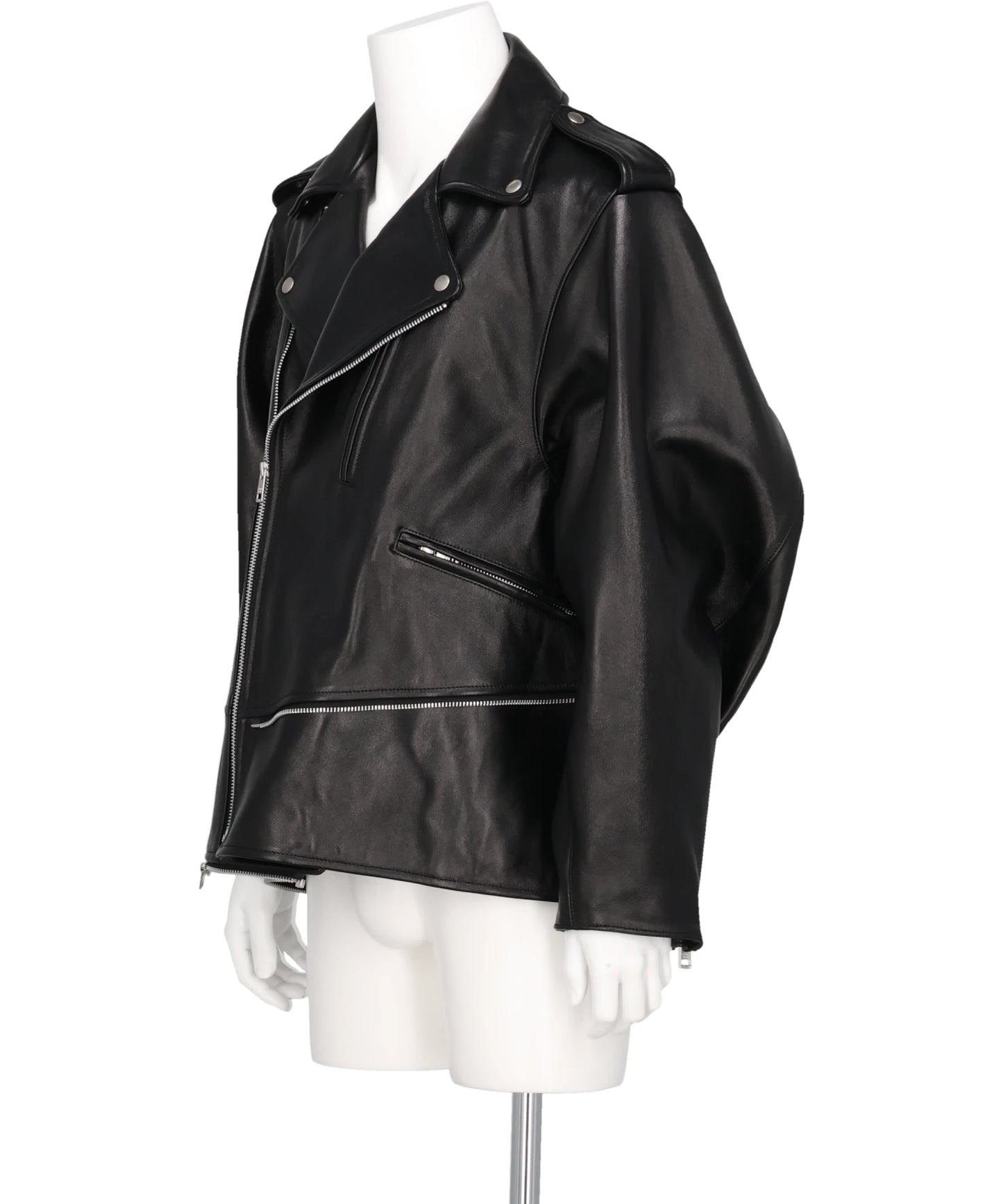 DOUBLE-END VINTAGE LEATHER GT RIDERS JACKET