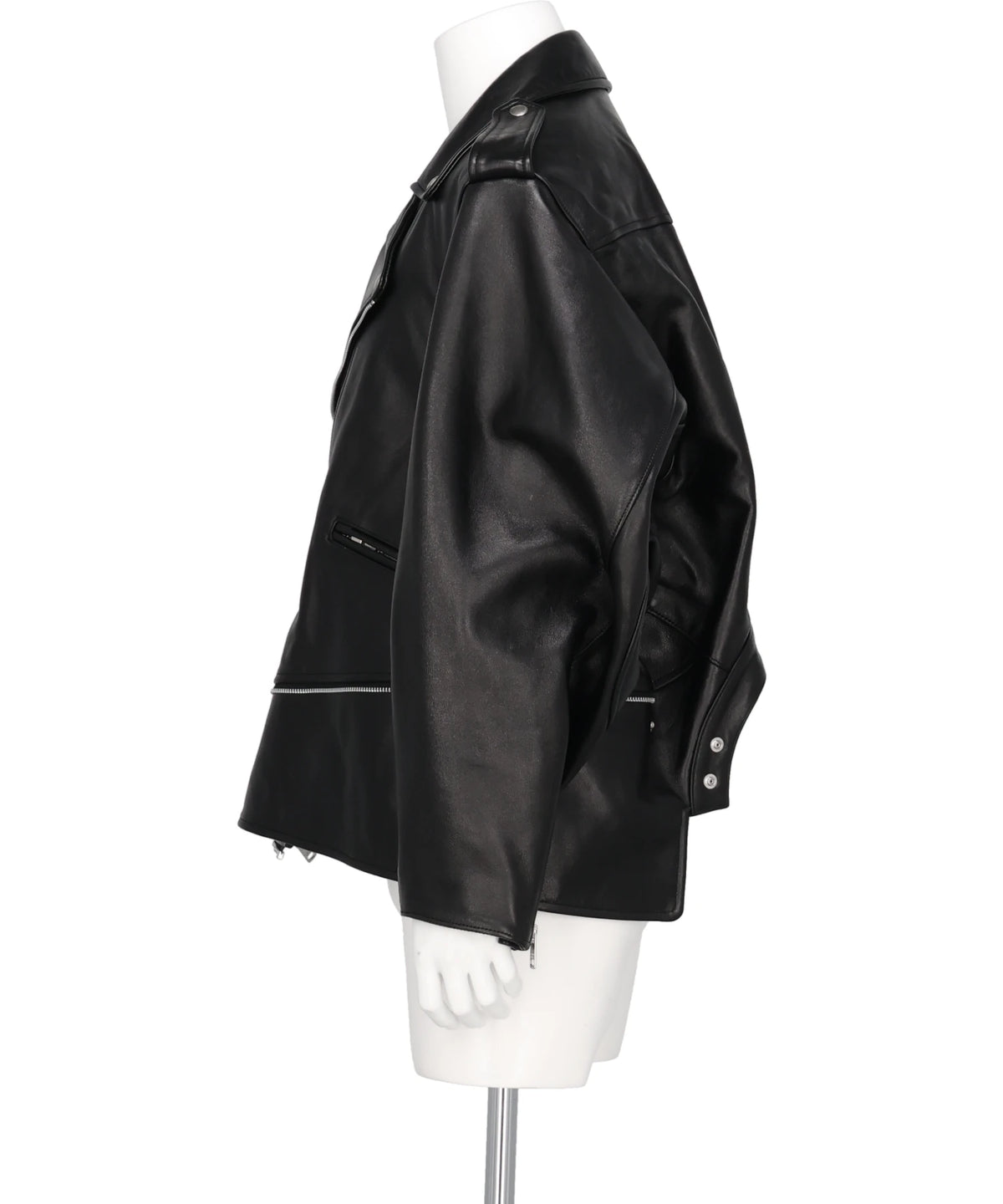 DOUBLE-END VINTAGE LEATHER GT RIDERS JACKET