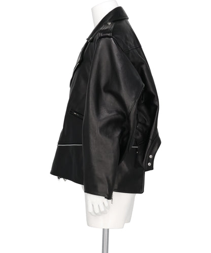 DOUBLE-END VINTAGE LEATHER GT RIDERS JACKET