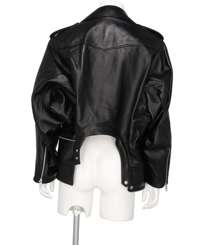 DOUBLE-END VINTAGE LEATHER GT RIDERS JACKET