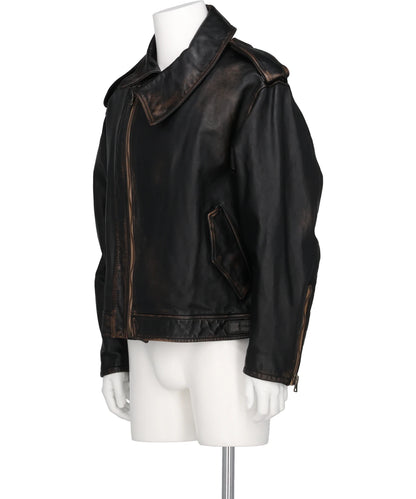 HORSE LEATHER RIDERS JACKET