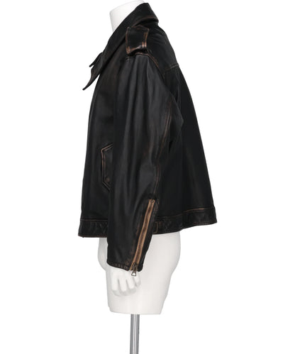HORSE LEATHER RIDERS JACKET