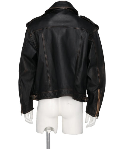 HORSE LEATHER RIDERS JACKET