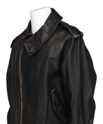 HORSE LEATHER RIDERS JACKET